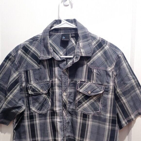 burnside Other - Burnside Short Sleeve Button Shirt - Large Youth/Small Woman - See Measurements